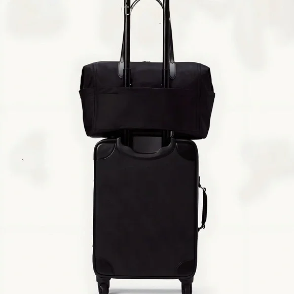 Kate Spade Chelsea weekender bag, black recycled nylon - Picture 5 of 7